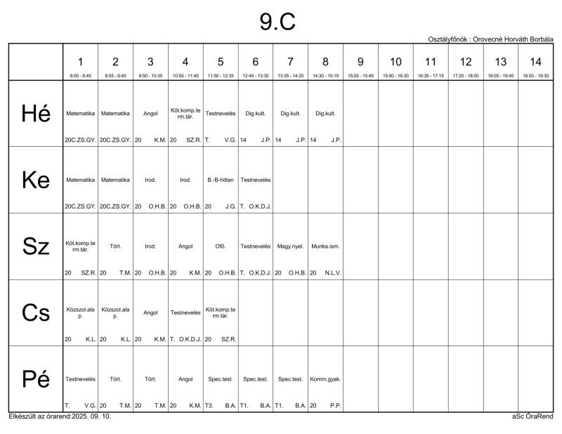 9.C