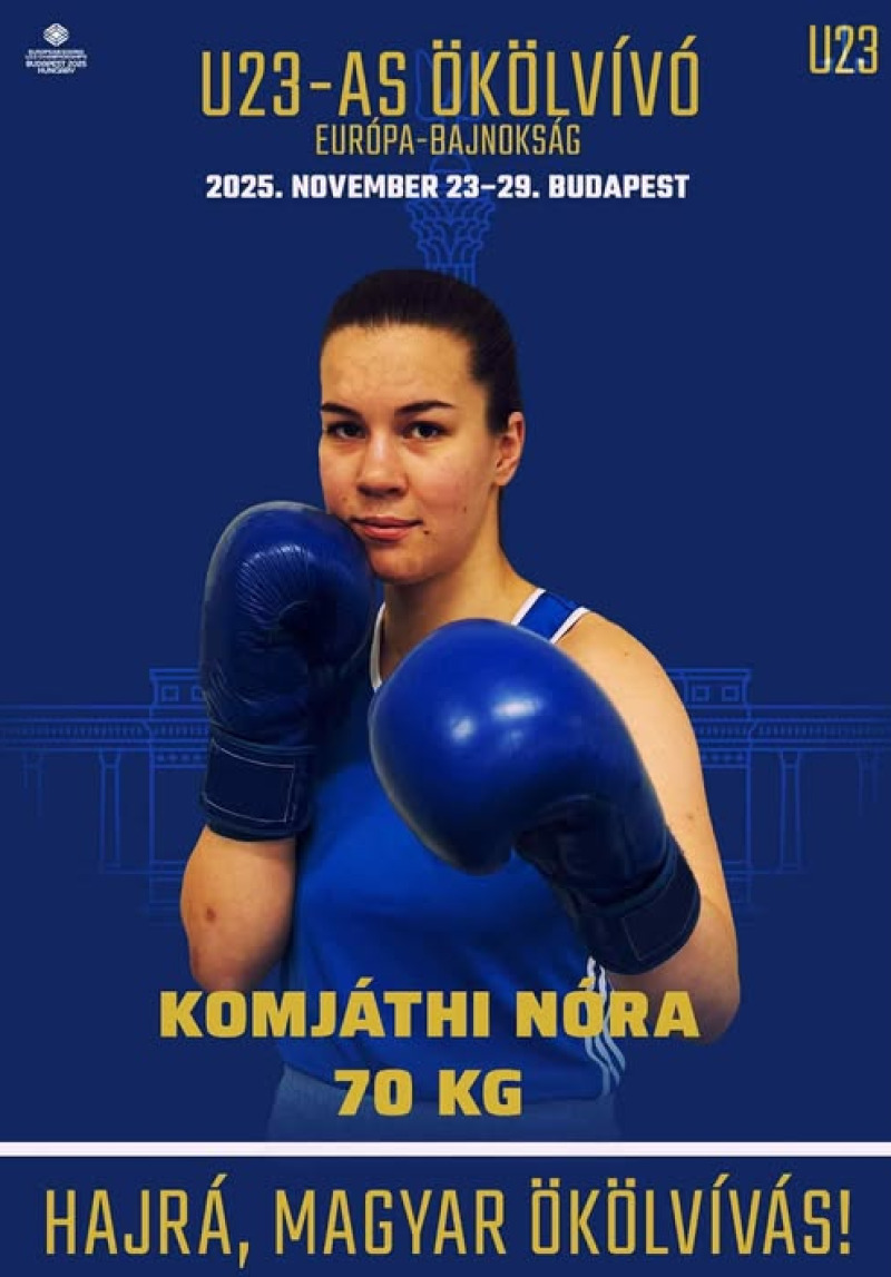 Komjáti Nóra második mérkőzése az U23-as Európa-bajnokságon