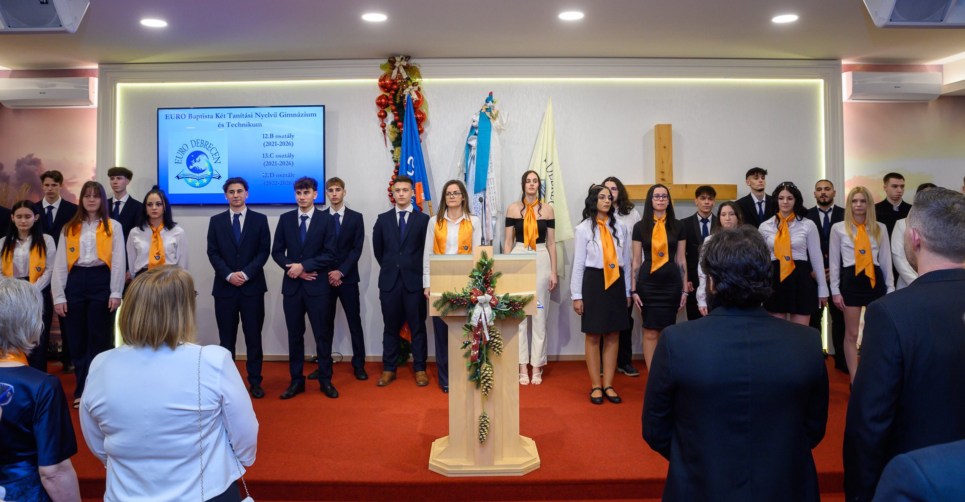 Szalagtűző ünnepség  2025. december 5.