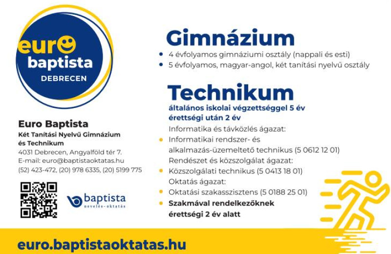 Legyél Te is EURO-s diák!