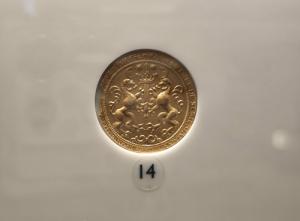 Budapesten, a Pénzmúzeumban