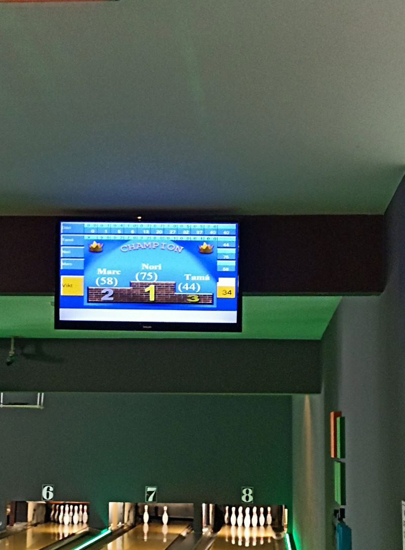 Bowling mint osztályprogram?