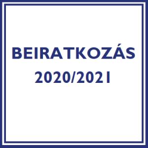 Beiratkozás 2020/2021